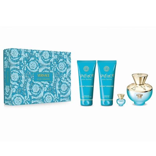 VERSACE Dylan Turquoise Pour Femme Coffret - Eau de Toilette +